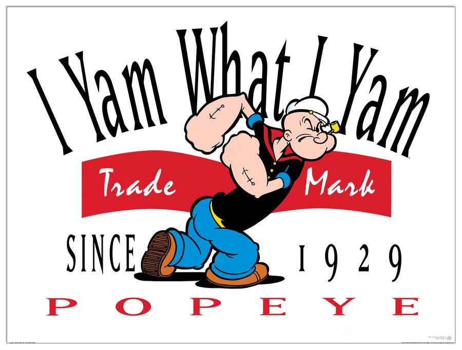 artopweb Segar - Popeye Since 1929 Decorative MDF Panel (80x60cm)