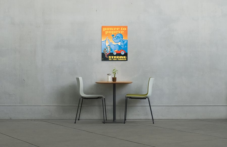 Artopweb Segar - Power To Popeye Decorative MDF Panel (57x77cm)