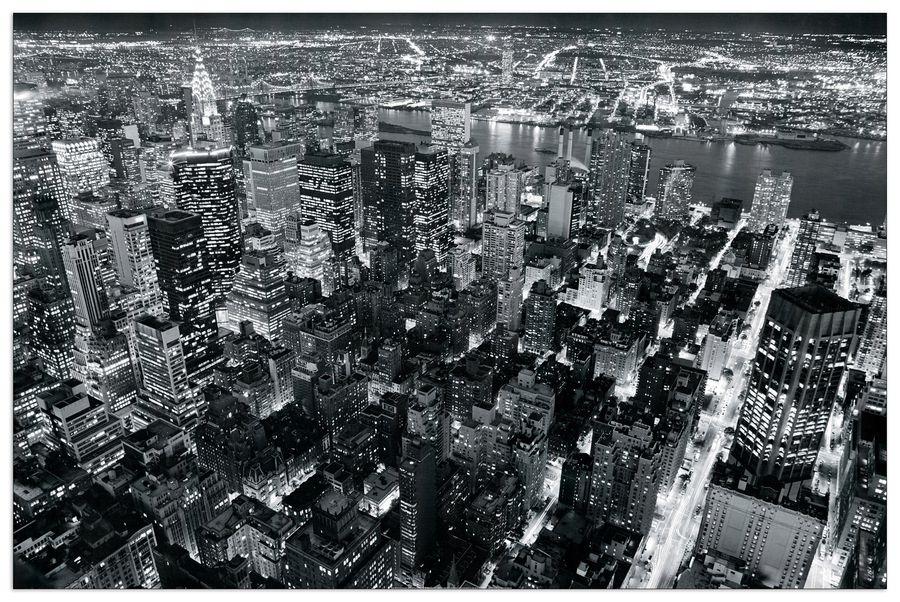 artopweb Silberman - Empire S. Building East View Decorative MDF Panel (175x115cm)