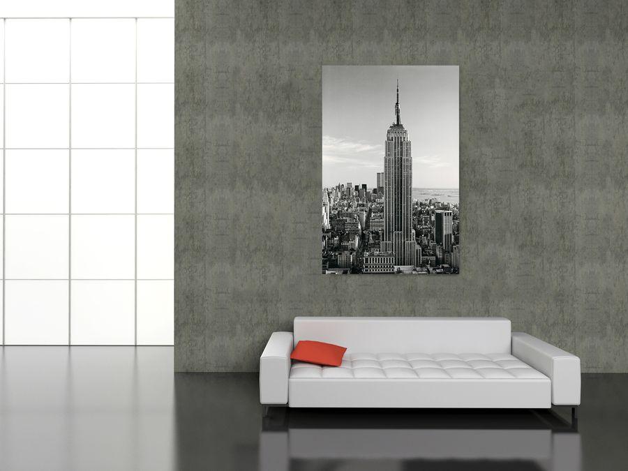 Artopweb Silberman - Empire State Building Decorative MDF Panel (115x175cm)