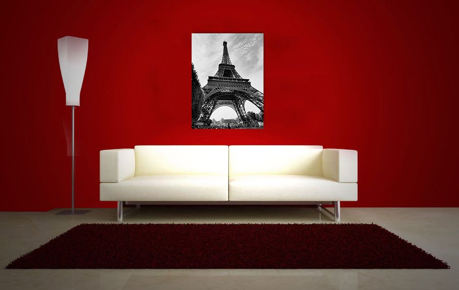 Artopweb Silberman - La Tour Eiffel Paris Decorative MDF Panel (50x63cm)
