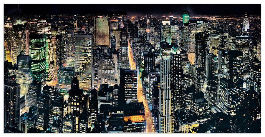 artopweb Silberman - Nyc From The Empire State Building Decorative MDF Panel (100x50cm)