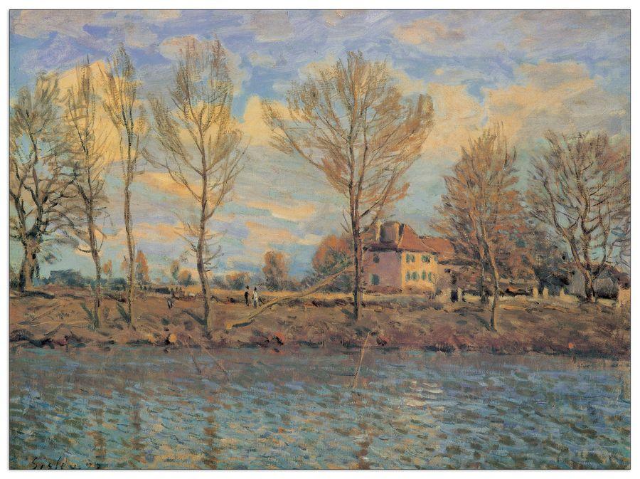 artopweb Sisley - La Grande Jatte Decorative MDF Panel (100x74cm)