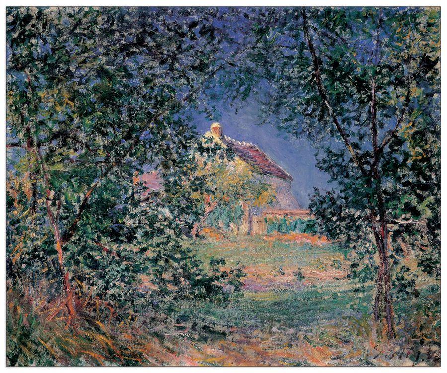 artopweb Sisley - Lisiere De Foret Au Printemps Decorative MDF Panel (100x83cm)