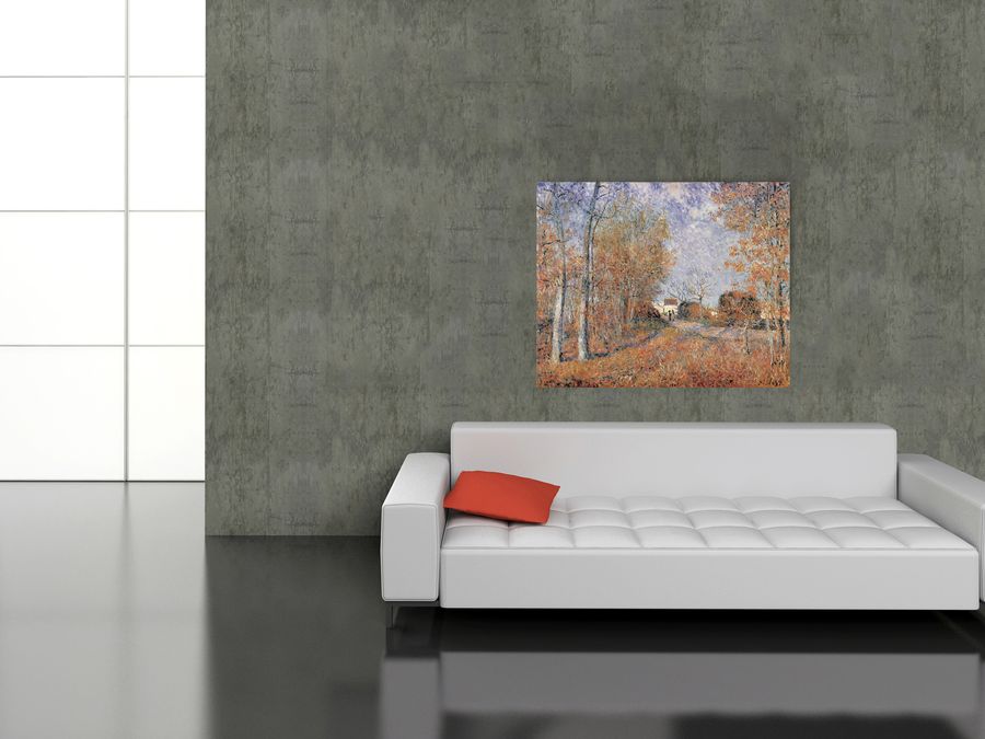 Artopweb Sisley - Un Coin De Bois Aux Sablons Decorative MDF Panel (140x98cm)