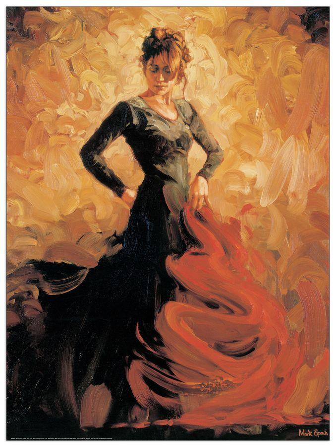 artopweb Spain - Flamenco II Decorative MDF Panel (60x80cm)