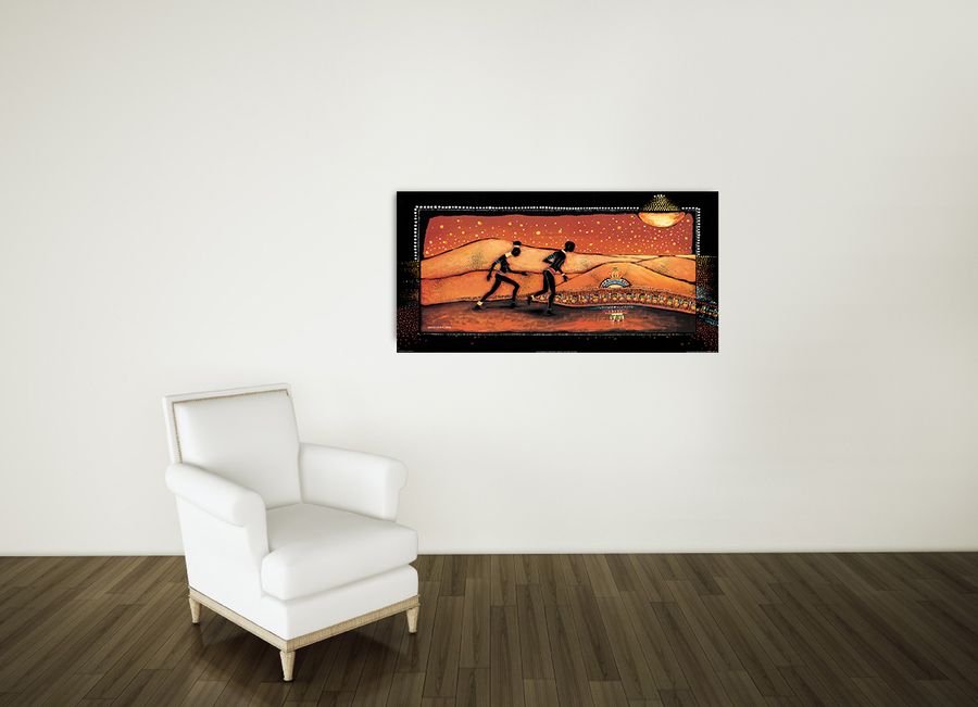 Artopweb Szacherska - La Voie Lactee De Feu Decorative MDF Panel (100x50cm)