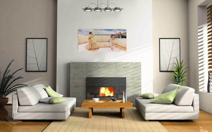 Artopweb Tadema - Hope Spring Eternal Decorative MDF Panel (100x47cm)