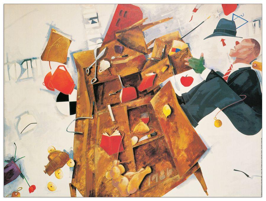 artopweb Tadini - Profugo Decorative MDF Panel (107x80cm)