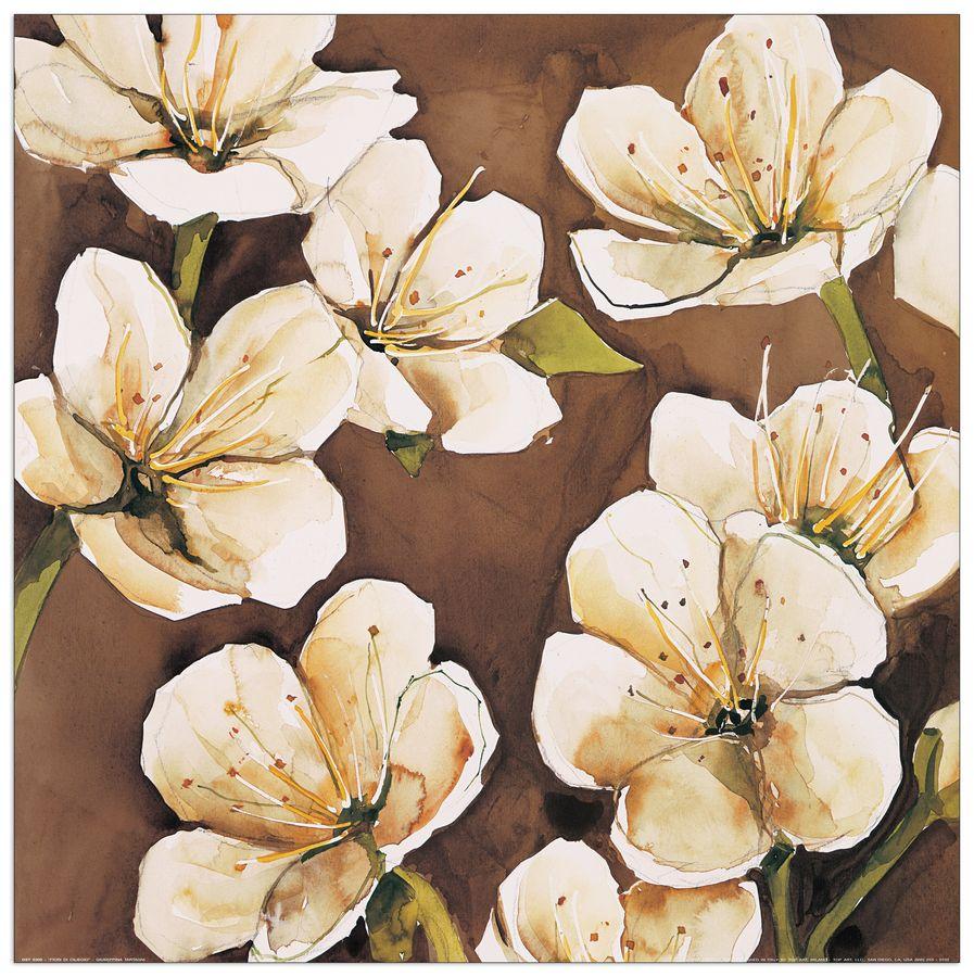 artopweb Tartagni - Fiori Di Ciliegio Decorative MDF Panel (50x50cm)