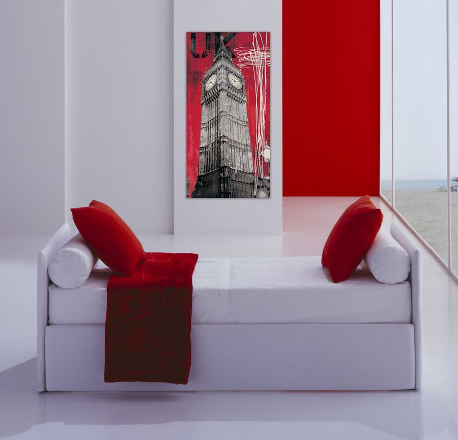 Artopweb Taylor - One British Time Decorative MDF Panel (50x100cm)