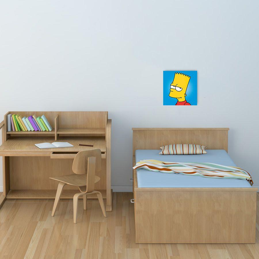 Artopweb The Simpsons - Bart Decorative MDF Panel (33x33cm)
