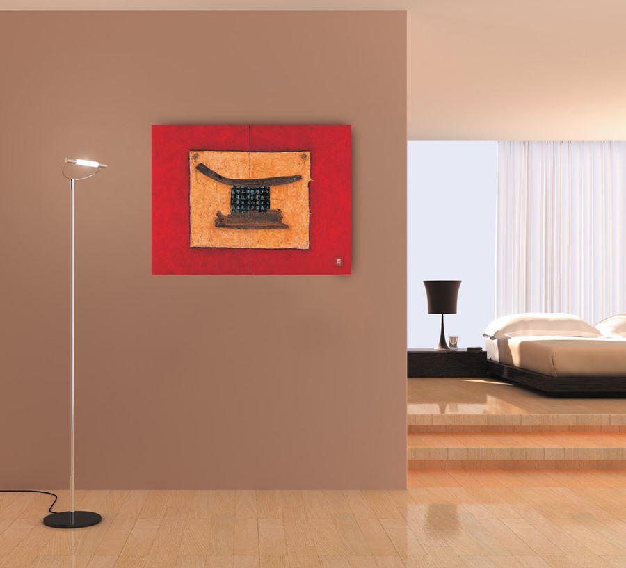 Artopweb Thiry - Pagode Decorative MDF Panel (120x90cm)