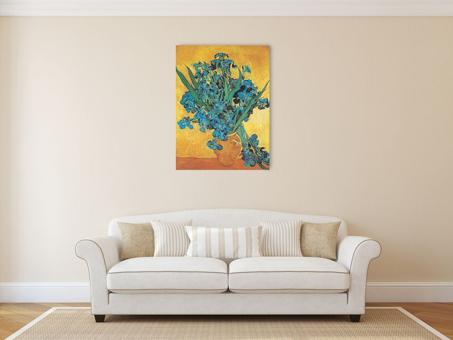 Artopweb Van Gogh - Gli Iris Decorative MDF Panel (60x80cm)