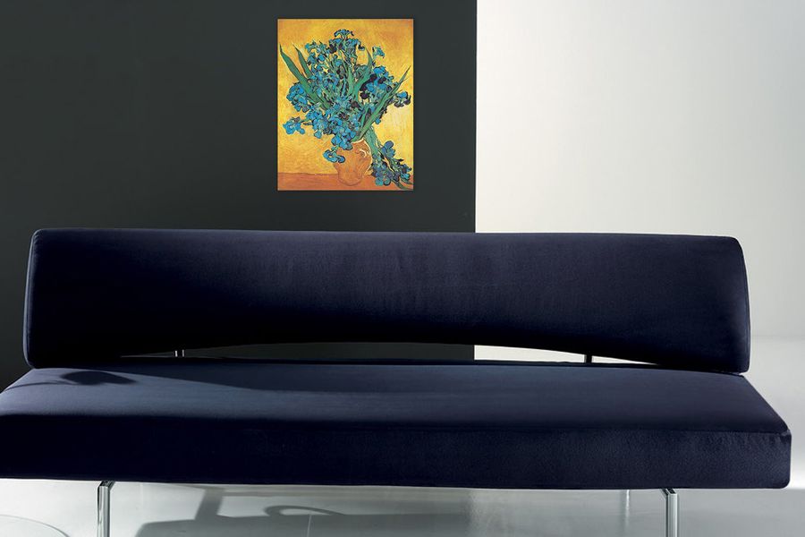 Artopweb Van Gogh - Iris Decorative MDF Panel (31x39cm)