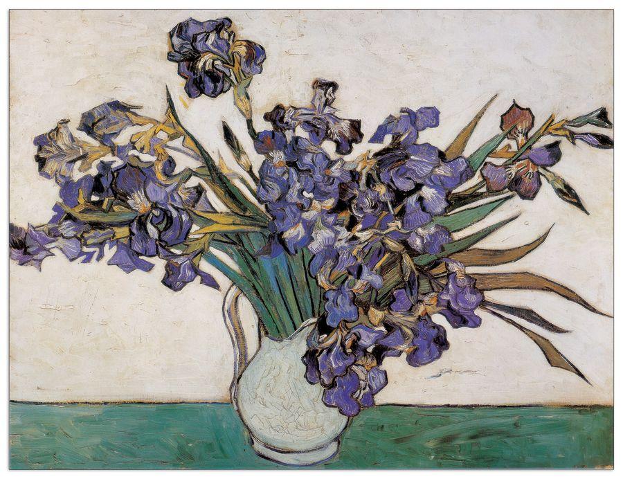 artopweb Van Gogh - Iris Strauss Decorative MDF Panel (100x76cm)