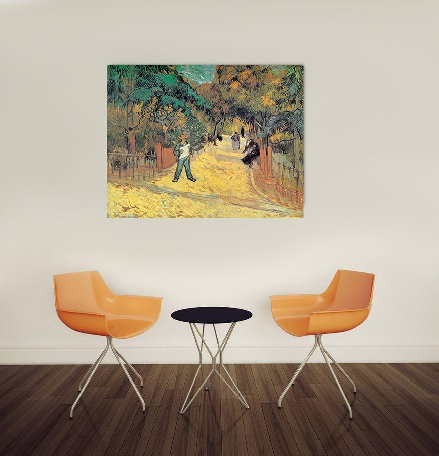 Artopweb Van Gogh - Jardin Public Decorative MDF Panel (140x110cm)