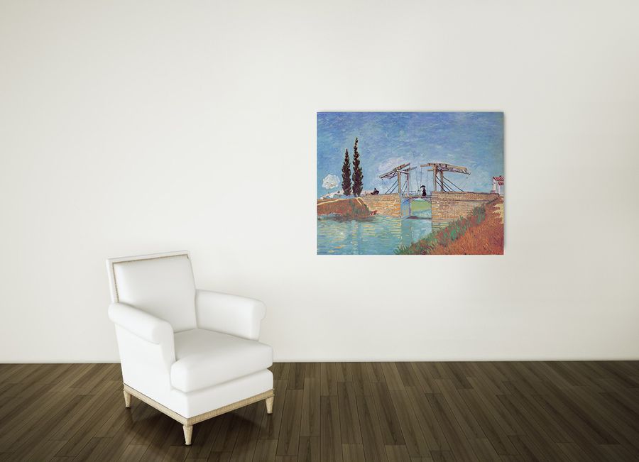 Artopweb Van Gogh - Le Pont De Langlois Decorative MDF Panel (140x107cm)