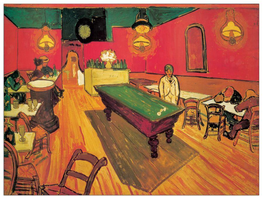 artopweb Van Gogh - Night Cafe Decorative MDF Panel (140x105cm)