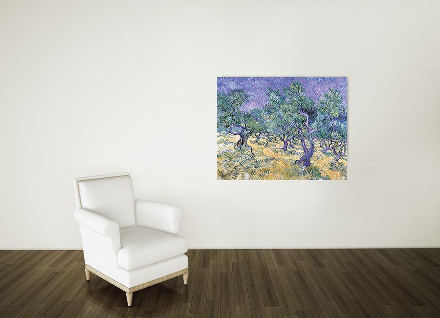 Artopweb Van Gogh - Olive Grove Decorative MDF Panel (140x111cm)