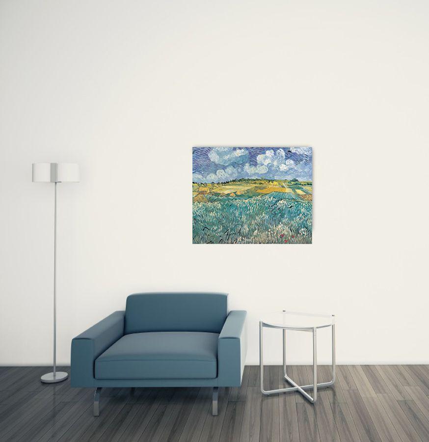 Artopweb Van Gogh - Plan Auvers Decorative MDF Panel (100x81cm)