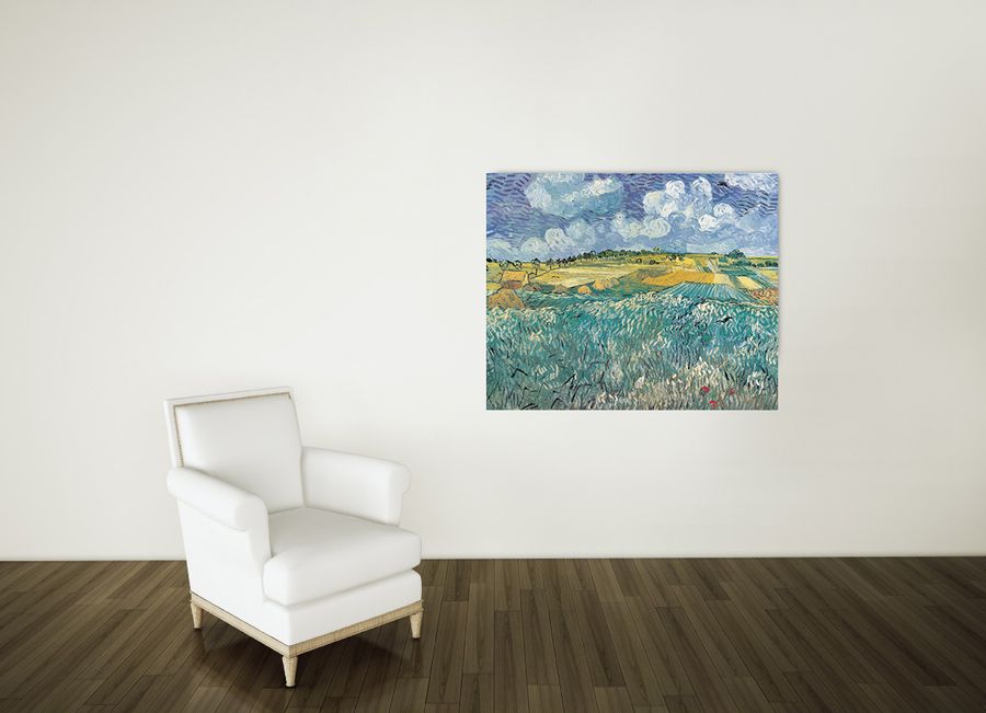 Artopweb Van Gogh - Plan Auvers Decorative MDF Panel (140x114cm)