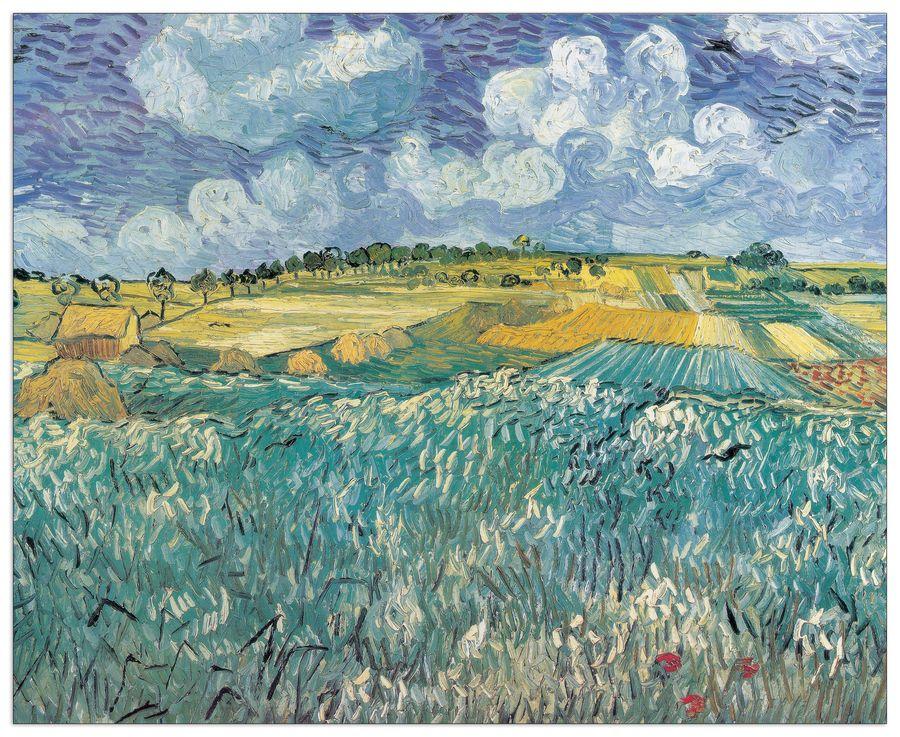 artopweb Van Gogh - Plan Auvers Decorative MDF Panel (140x114cm)
