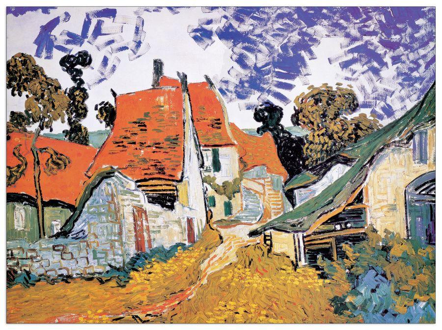 artopweb Van Gogh - Rue In Auvers Decorative MDF Panel (140x103cm)