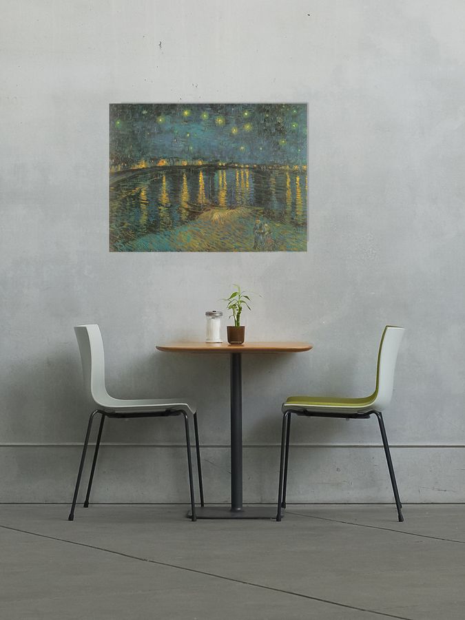 Artopweb Van Gogh - Starry Night 1888 Decorative MDF Panel (80x60cm)