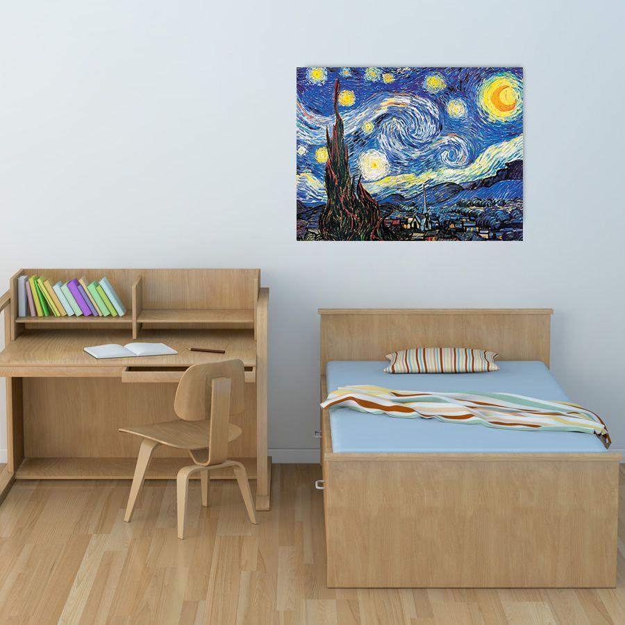 Artopweb Van Gogh - Starry Night Decorative MDF Panel (103x79cm)