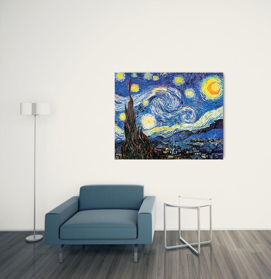 Artopweb Van Gogh - Starry Night Decorative MDF Panel (140x112cm)