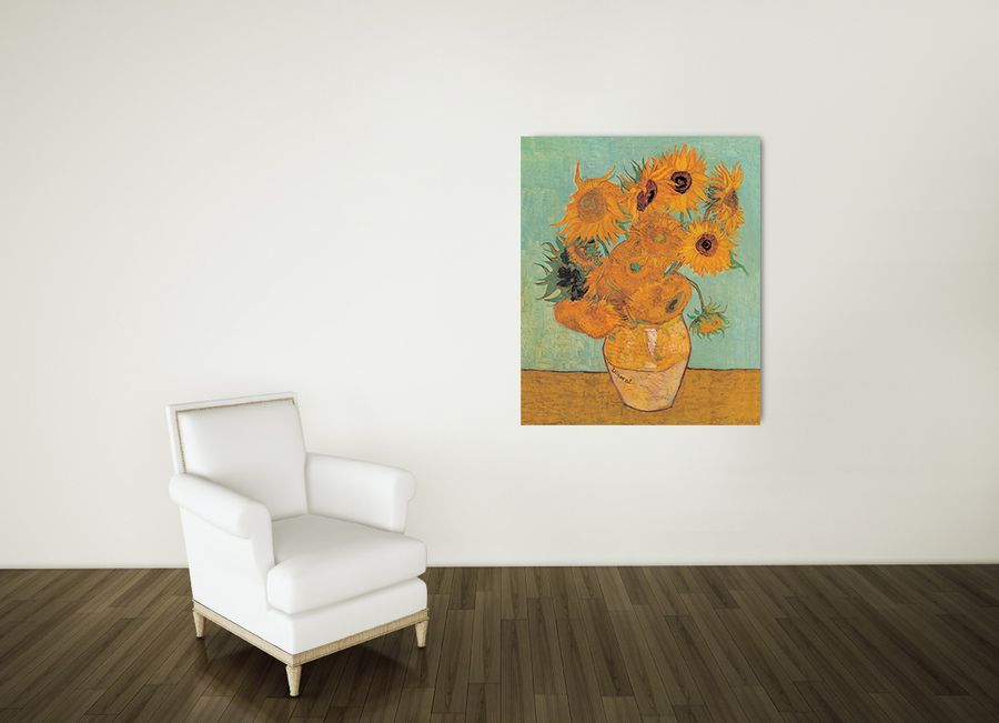 Artopweb Van Gogh - Sunflowers 2 Decorative MDF Panel (116x140cm)