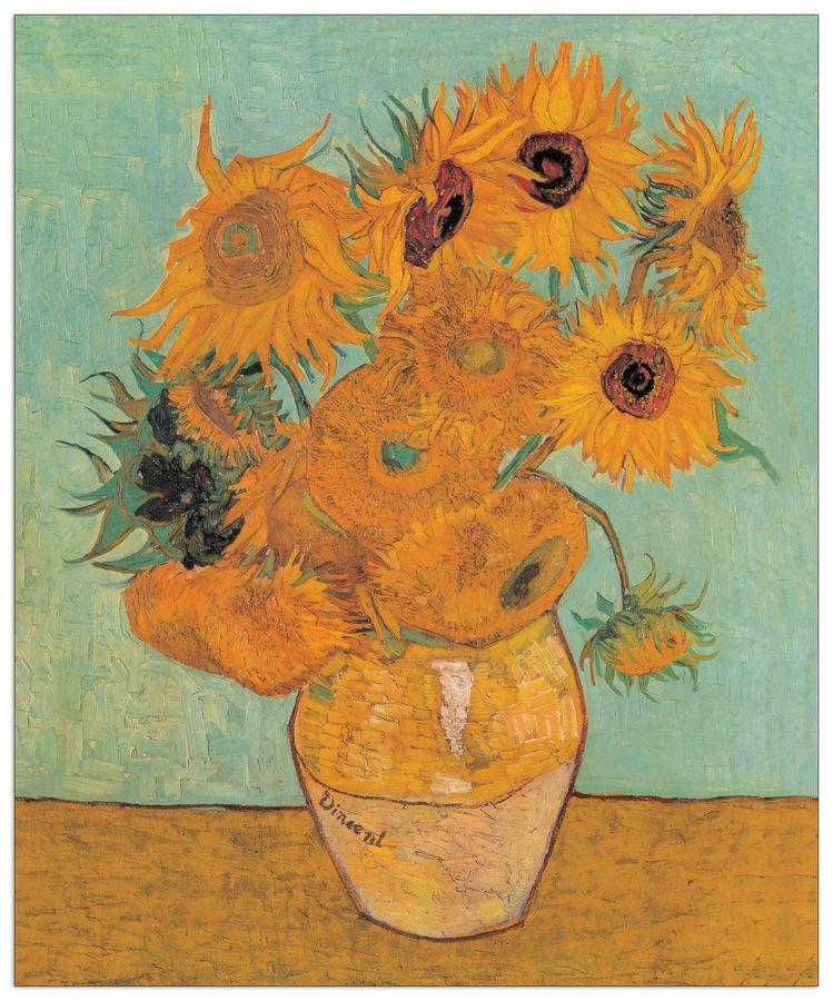 artopweb Van Gogh - Sunflowers 2 Decorative MDF Panel (116x140cm)