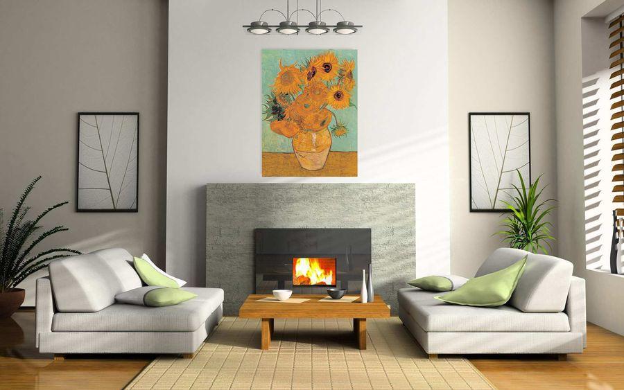 Artopweb Van Gogh - Sunflowers 2 Decorative MDF Panel (60x80cm)