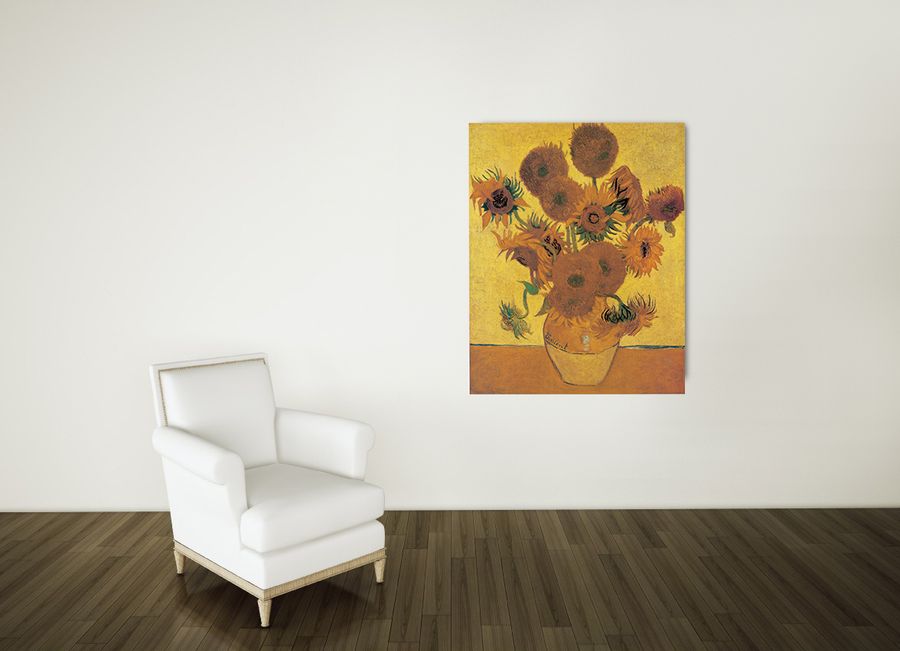 Artopweb Van Gogh - Sunflowers Decorative MDF Panel (112x140cm)