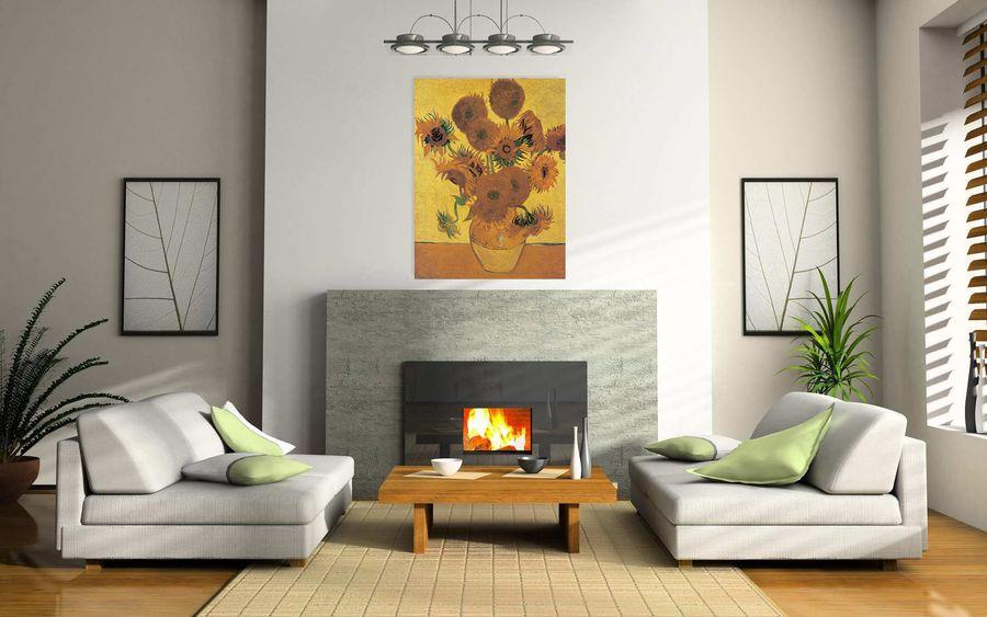 Artopweb Van Gogh - Sunflowers Decorative MDF Panel (60x80cm)