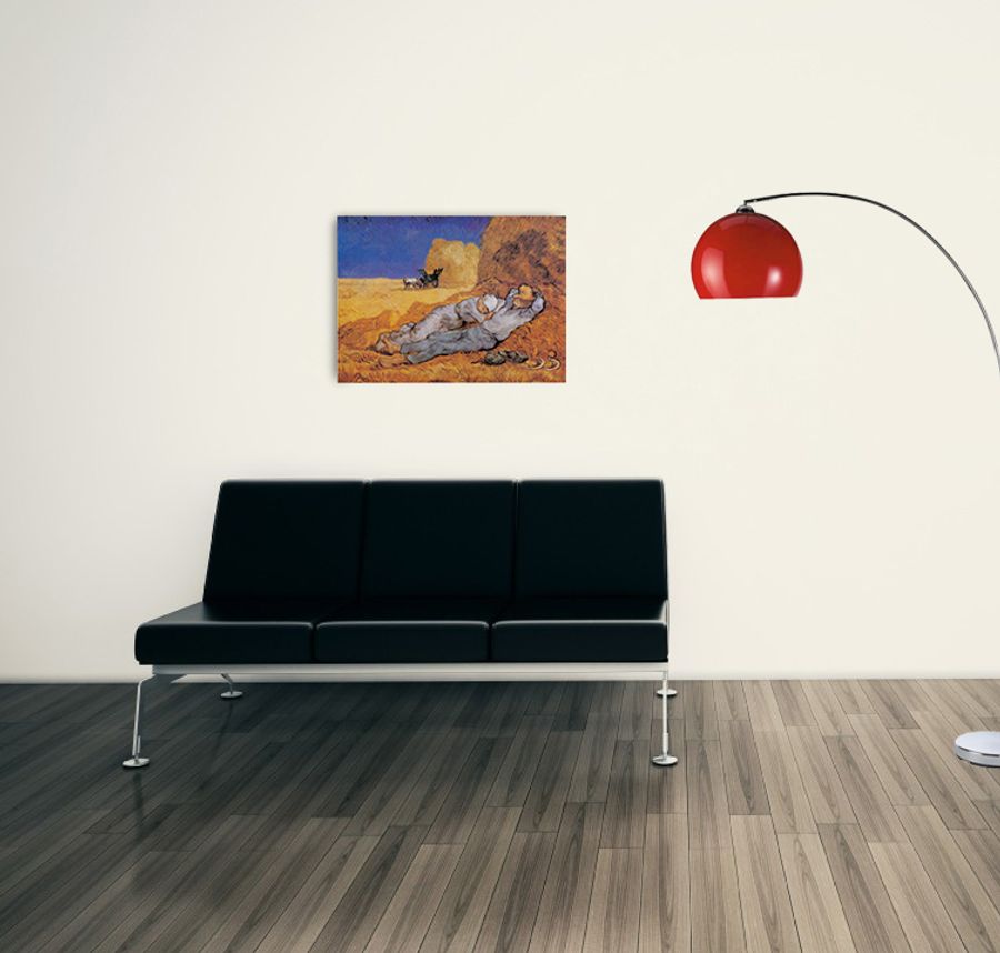 Artopweb Van Gogh - The Afternoon Siesta Decorative MDF Panel (100x73cm)