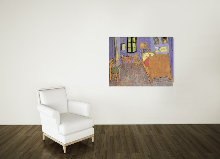 Artopweb Van Gogh - Van Goghs Bedroom Decorative MDF Panel (140x107cm)