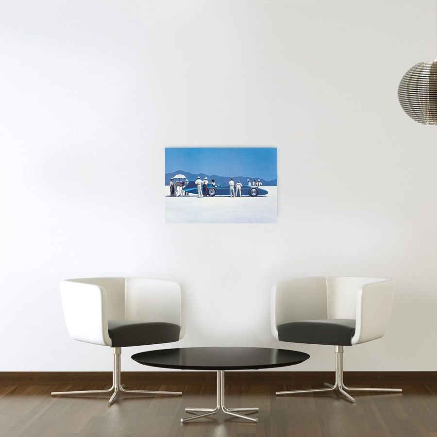 Artopweb Vettriano - Bluebird At Bonneville Decorative MDF Panel (70x50cm)