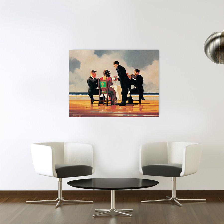 Artopweb Vettriano - Elegy For A Dead Admiral Decorative MDF Panel (80x60cm)