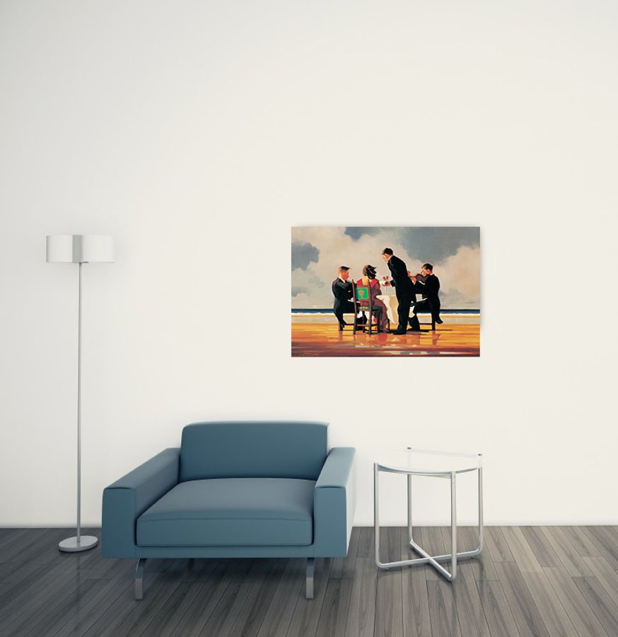 Artopweb Vettriano - Elegy For A Dead Admiral Decorative MDF Panel (80x60cm)