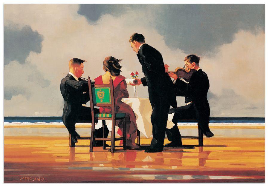 artopweb Vettriano - Elegy For A Dead Admiral Decorative MDF Panel (80x60cm)