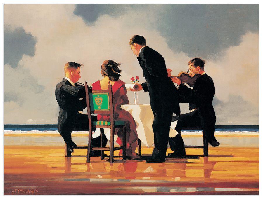 artopweb Vettriano - Elegy For A Dead Admiral Decorative MDF Panel (80x60cm)