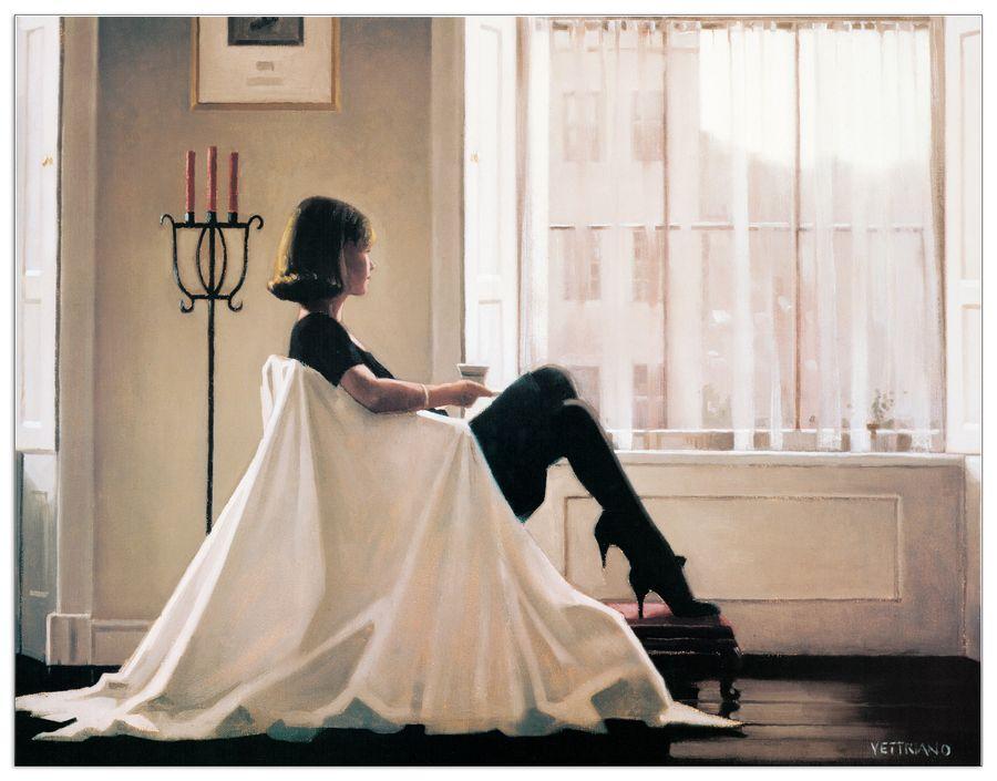 artopweb Vettriano - In Thoughts Of You Decorative MDF Panel (94x73cm)