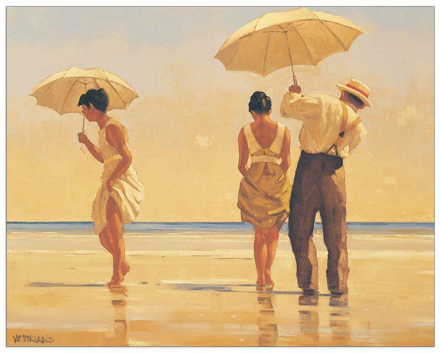 artopweb Vettriano - Mad Dogs Decorative MDF Panel (61x48cm)