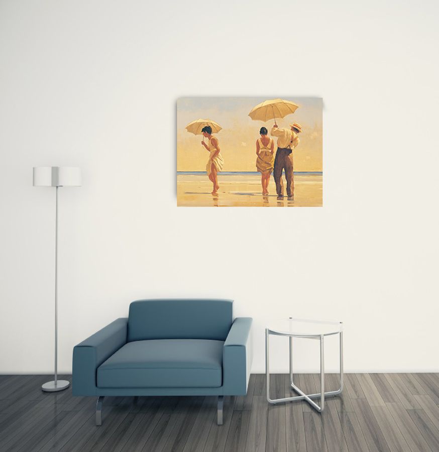 Artopweb Vettriano - Mad Dogs Decorative MDF Panel (80x60cm)
