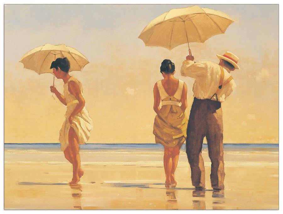 artopweb Vettriano - Mad Dogs Decorative MDF Panel (80x60cm)