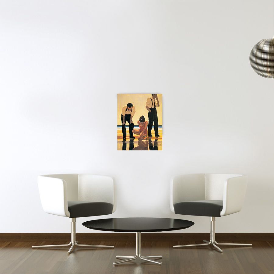 Artopweb Vettriano - Narcissistic Bathers Decorative MDF Panel (32x40cm)