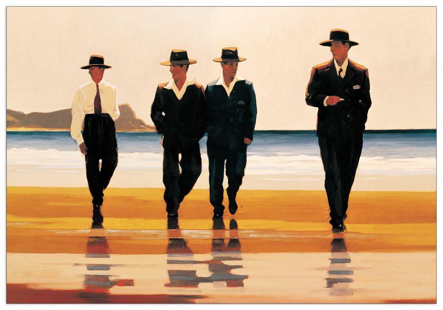 artopweb Vettriano - The Billy Boys Decorative MDF Panel (66x46cm)