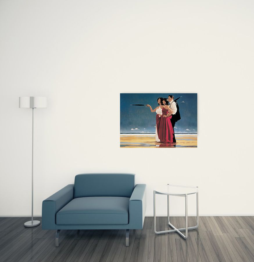Artopweb Vettriano - The Missing Man I Decorative MDF Panel (80x60cm)